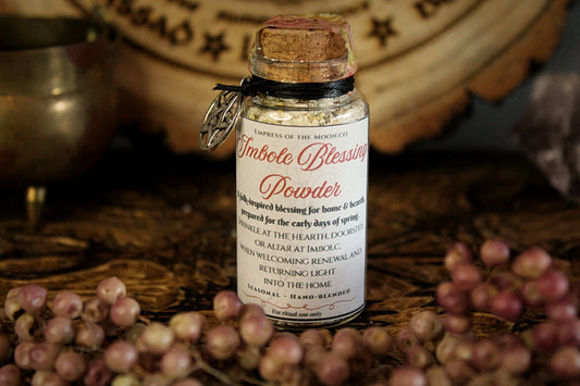 Imbolc Blessing Powder - Spring Renewal, Hearth & Home