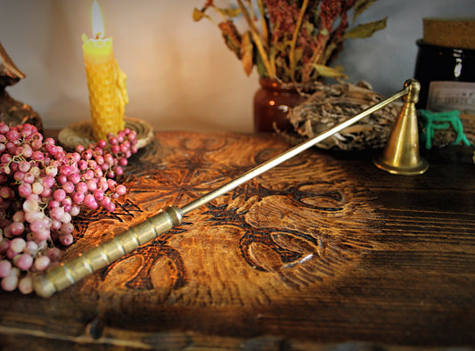 Brass Candle Snuffer