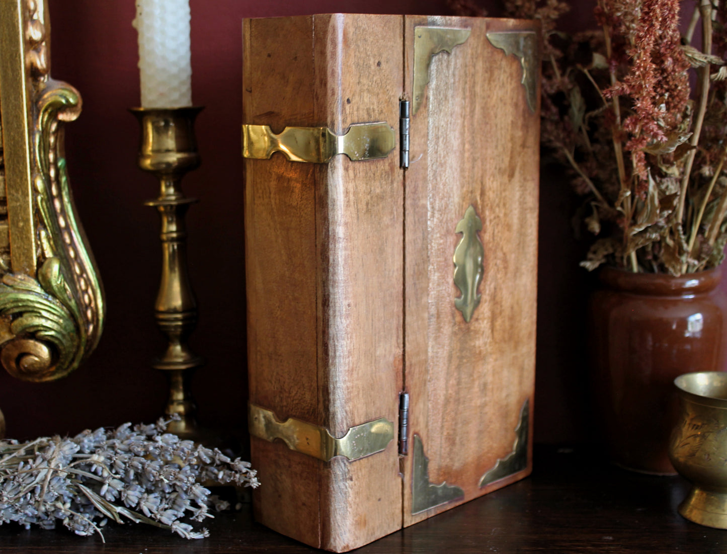 Wooden Keepsake Box with Key