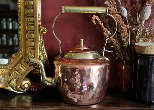 Copper Hammered Kettle