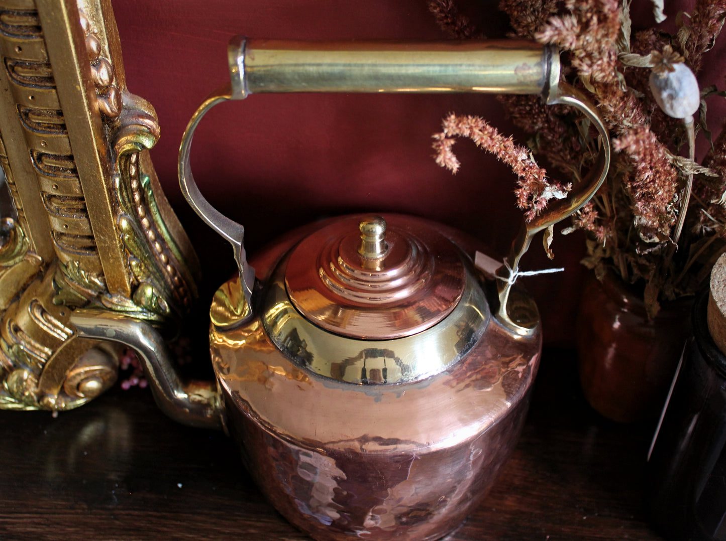 Copper Hammered Kettle