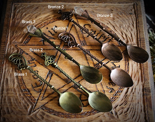 Herb Spoons - Bronze & Brass