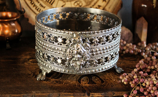 Ornate Metal Bottle Holder