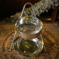 Brass Resin Incense Warmer: Smokeless Aroma Burner For Loose Incense