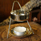 Brass Resin Incense Warmer: Smokeless Aroma Burner For Loose Incense