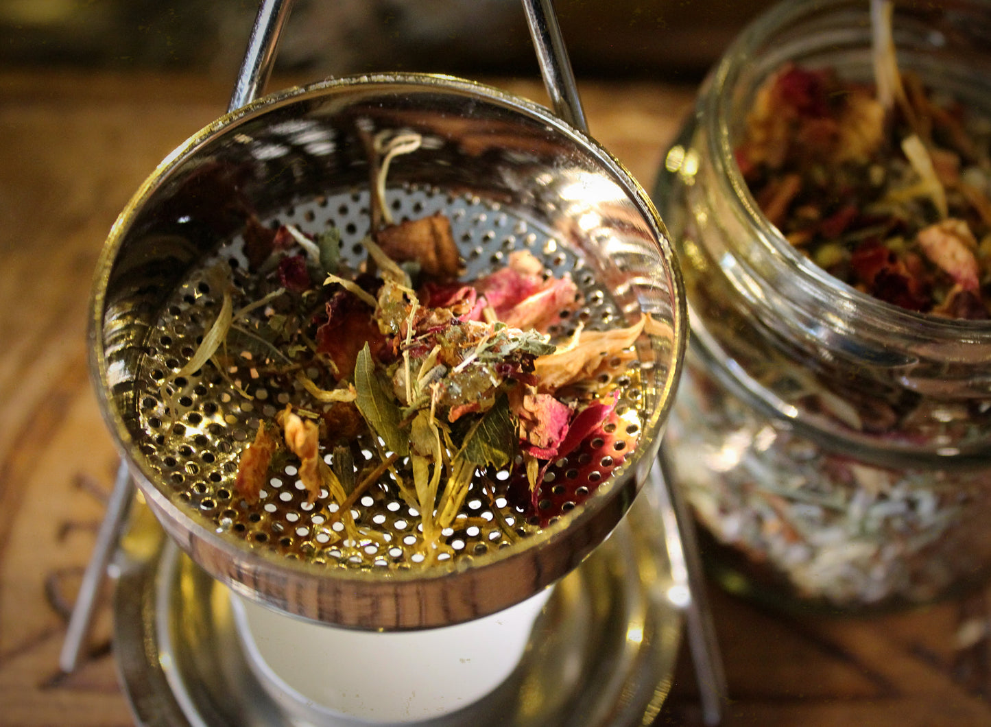 Brass Resin Incense Warmer: Smokeless Aroma Burner For Loose Incense