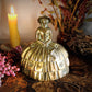 Vintage Brass Victorian Woman Bell