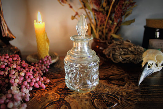 Glass Bottle with Stopper