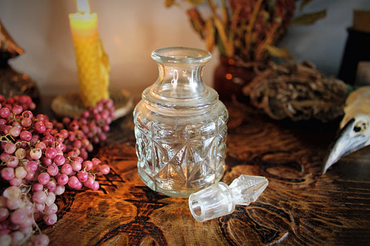 Glass Bottle with Stopper