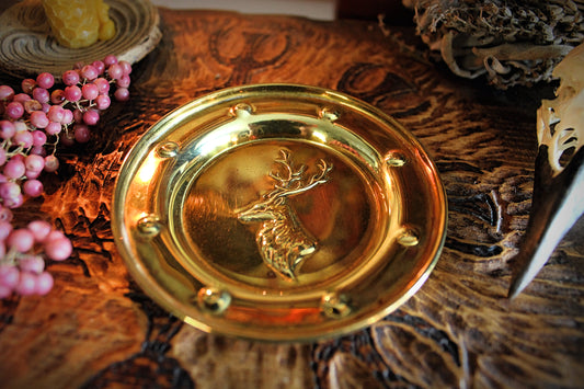 Vintage Stag Plate