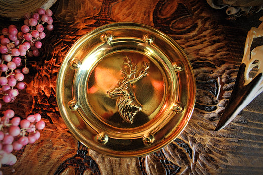 Vintage Stag Plate