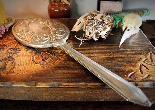 Vintage Hand Mirror