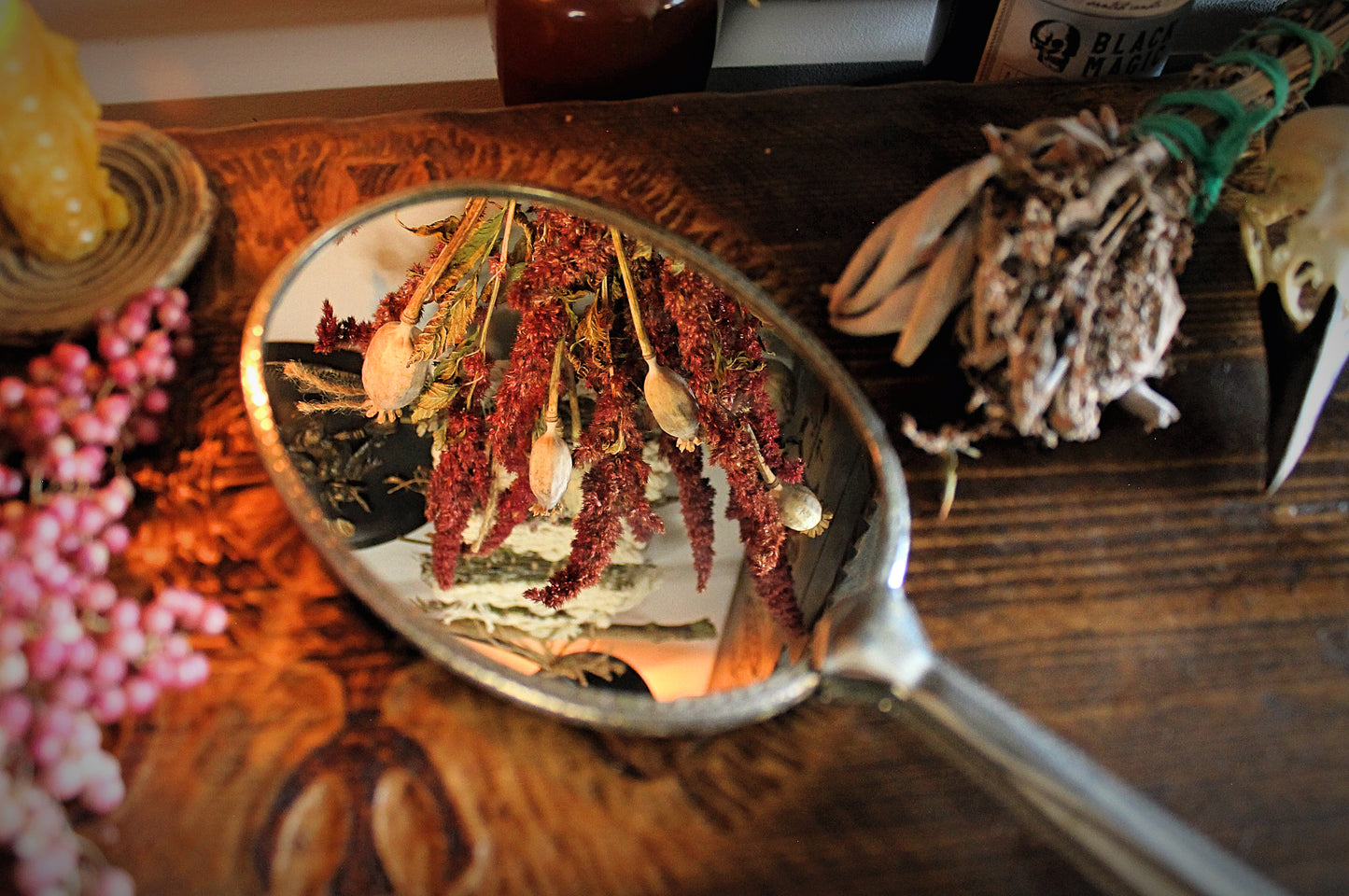 Vintage Hand Mirror