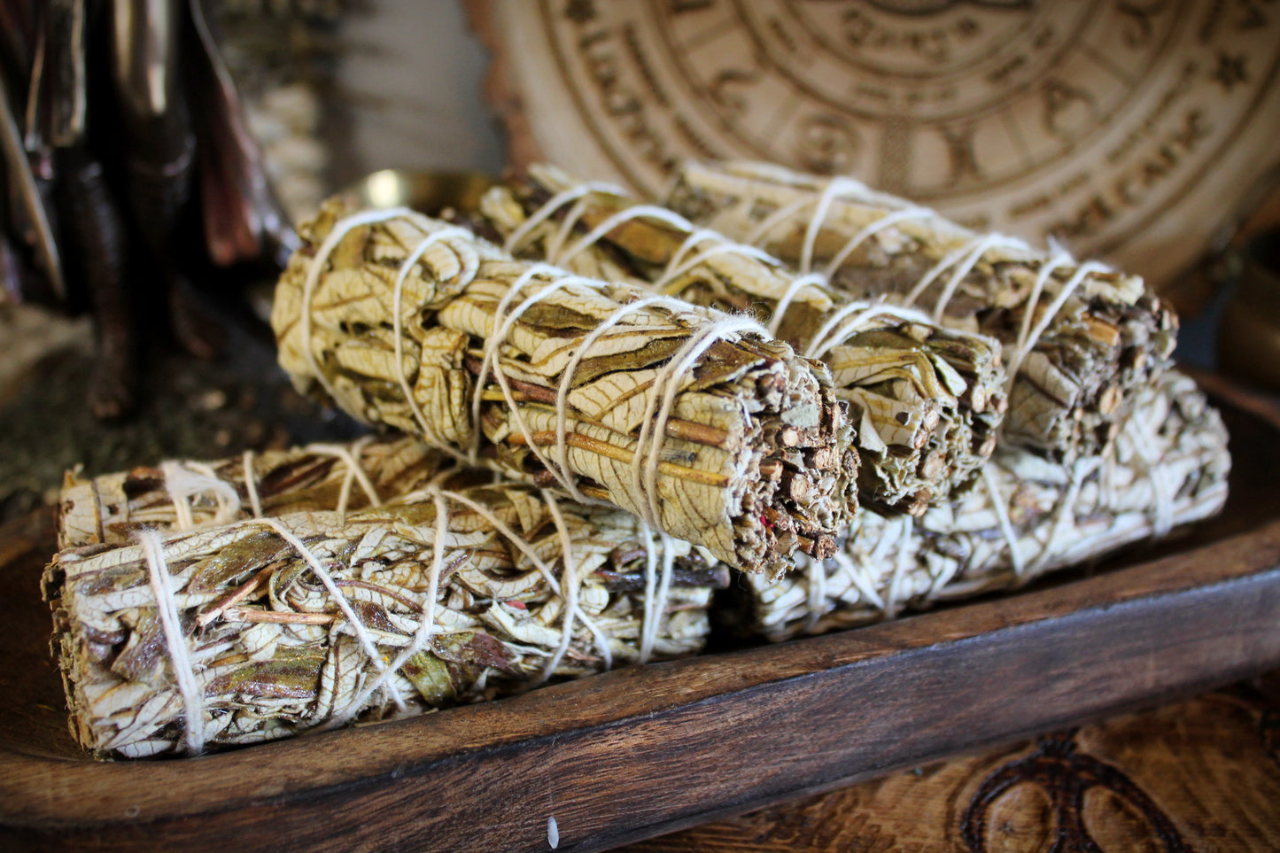 Yerba Santa Smudge Stick - Sacred Herbal Bundle for Energy Cleansing, Protection, Healing & Spiritual Rituals