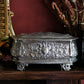 Ornate Cast Metal Trinket Box