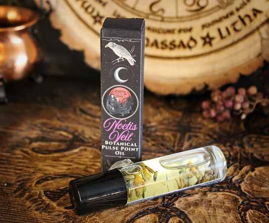 Noctis Veil Botanical Pulse Point Oil: Sleep Ritual Roller