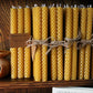 Beeswax Ritual Candles (Set of 6) - Handmade Rolled Candles