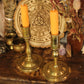 Vintage Brass Candlestick Holders - Pair of Taper Candle Stands