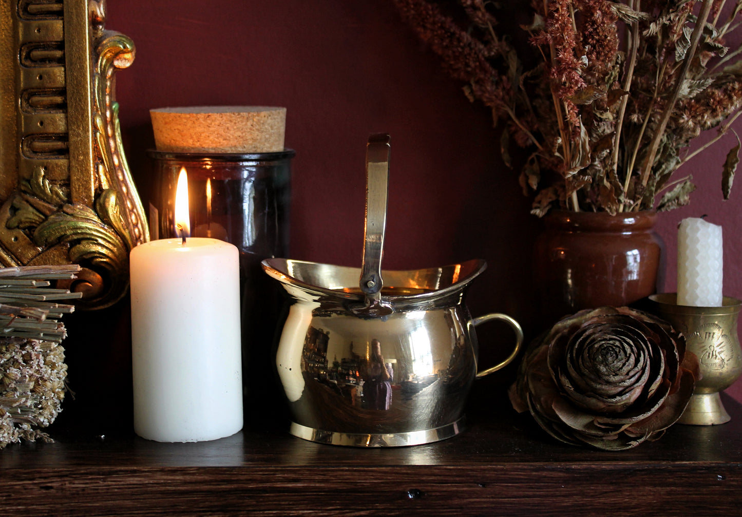 Brass Mini Coal Scuttles: Individual Bucket or Set of 3