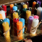 Mini Beeswax Candle Trio - Choose Your Own Colours