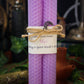 Nyx - Lavender Beeswax Spell Candles