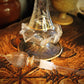 Vintage Egypt Hand Blown Glass Perfume Bottle