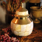 Decorative Brass Mother of Pearl Indian Jar