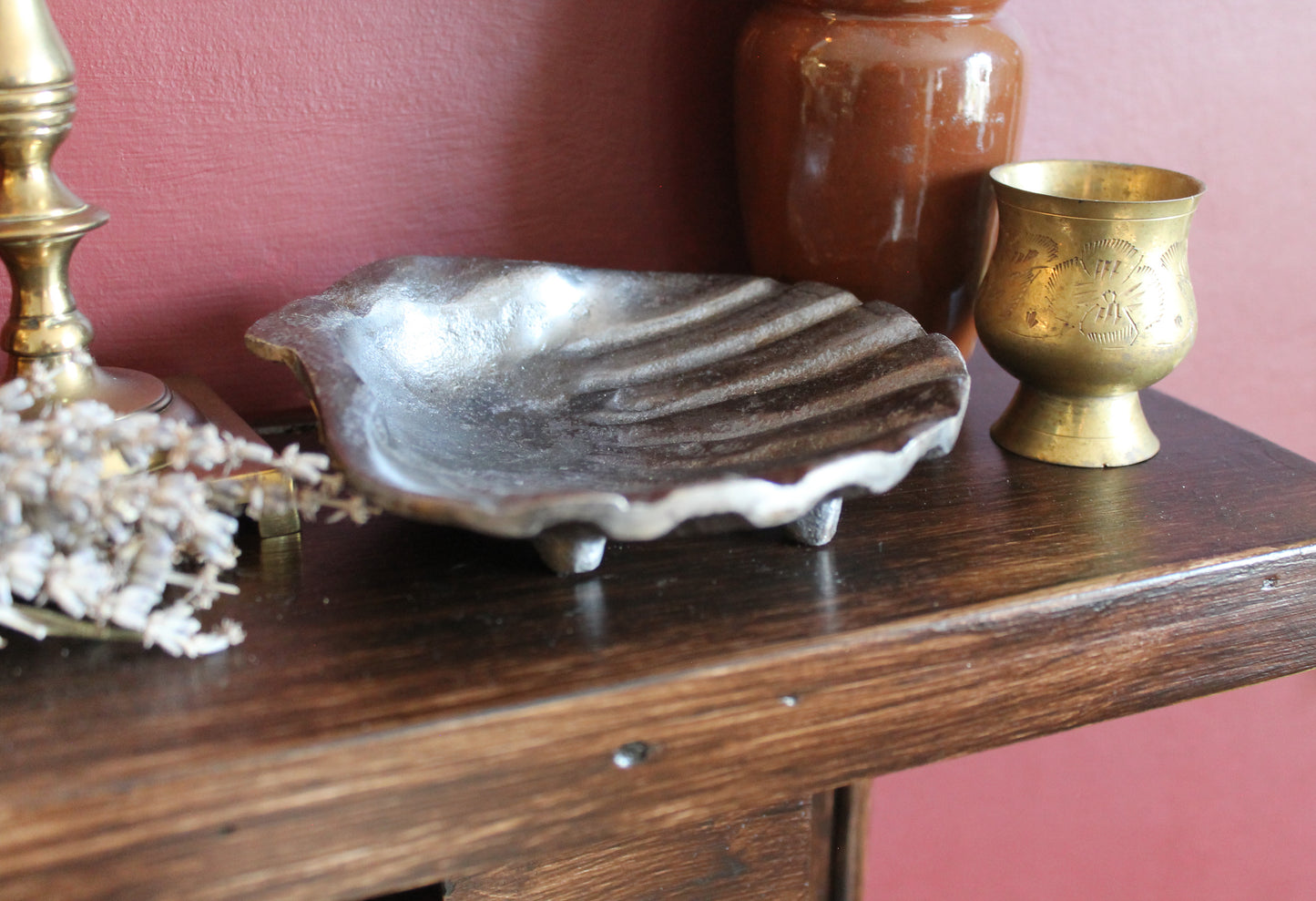 Silver Shell Offering Bowl