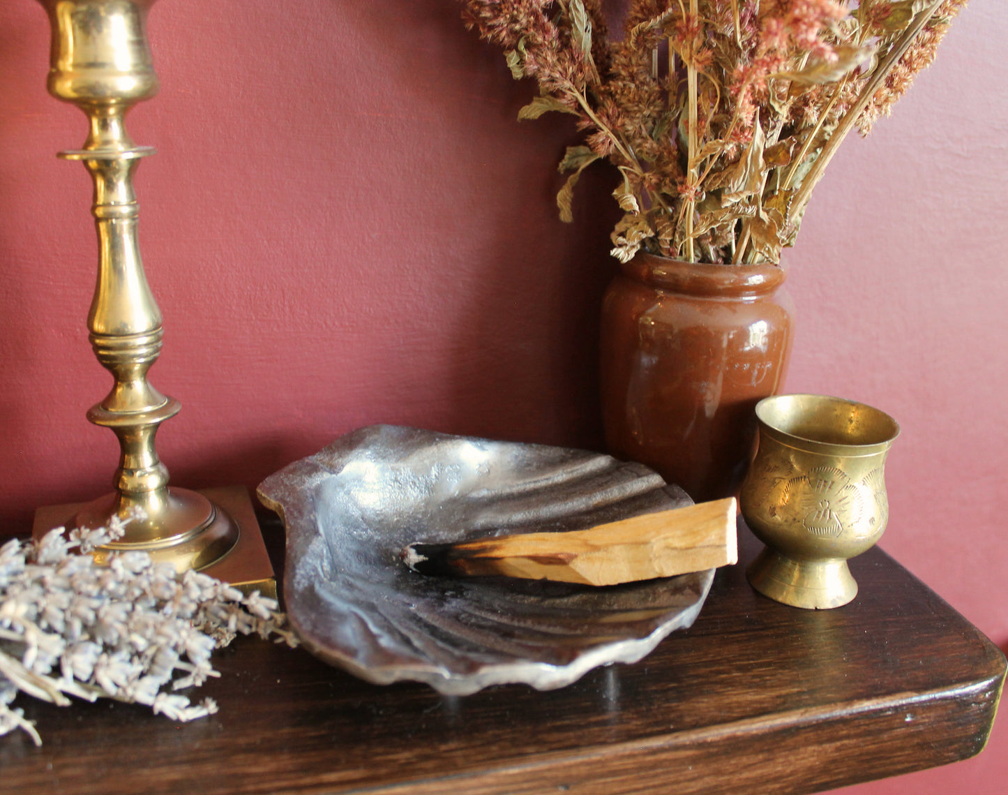 Silver Shell Offering Bowl