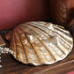 Champagne Gold Shell Offering Bowl