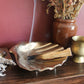 Champagne Gold Shell Offering Bowl
