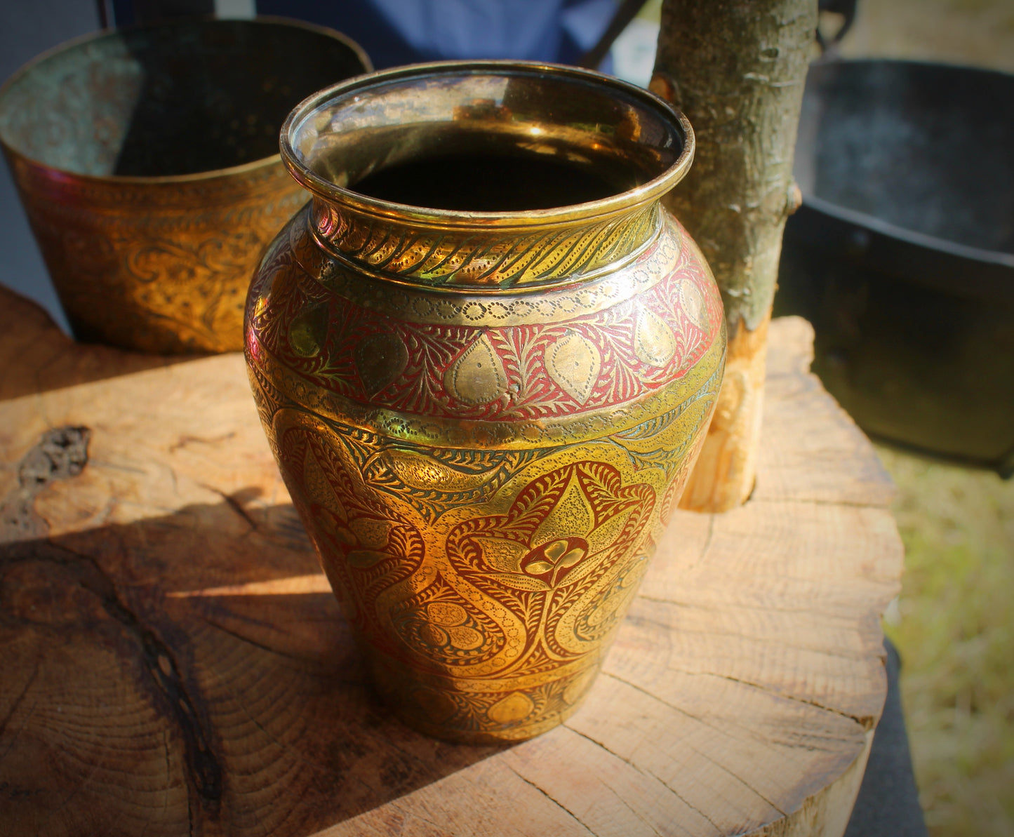 Brass Indian Vase