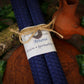 Athena - Blue Beeswax Spell Candles
