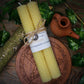 Fortuna - Yellow Beeswax Spell Candles