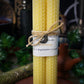 Fortuna - Yellow Beeswax Spell Candles