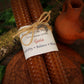 Gaia - Brown Beeswax Spell Candles