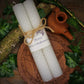 Hestia - White Beeswax Spell Candles