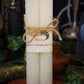 Hestia - White Beeswax Spell Candles